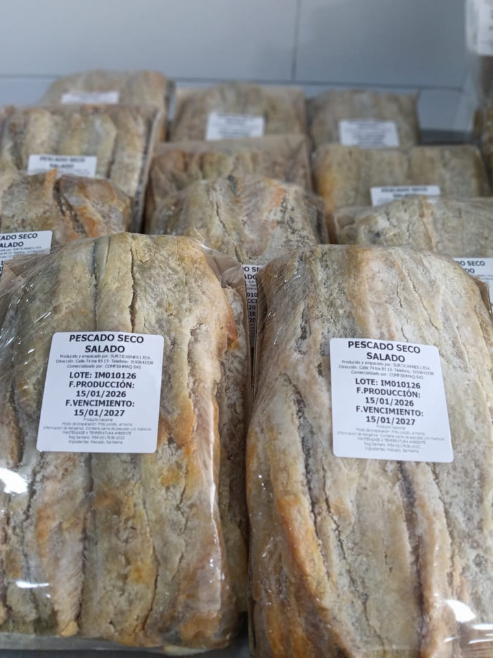 🐟🧂 PESCADO SECO - BAGRE PIRABUTON 🧂🐟 Bandeja X1 Kilo